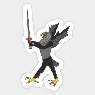 Eagle warrior Sticker